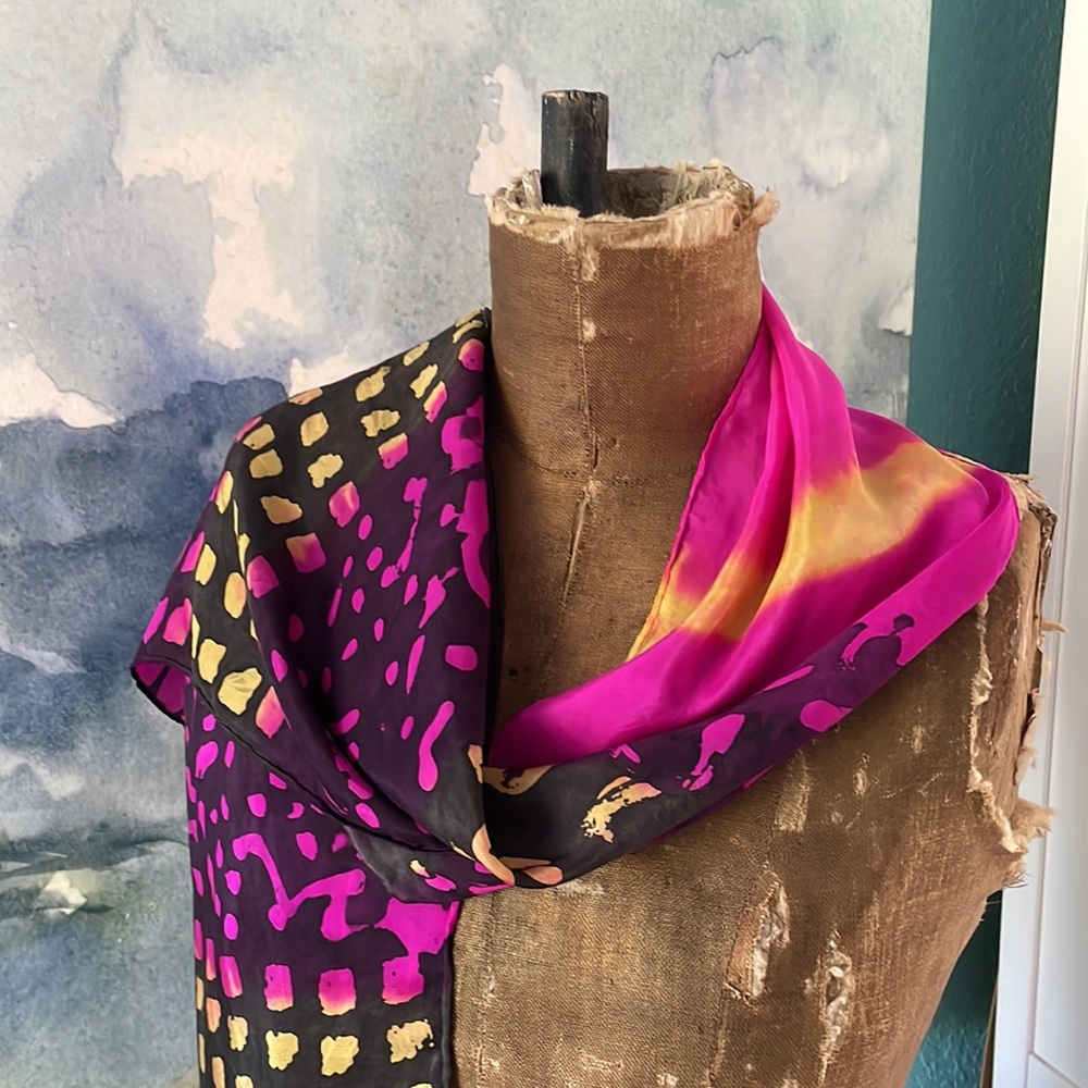 # Very pretty soft scarf like a sunset